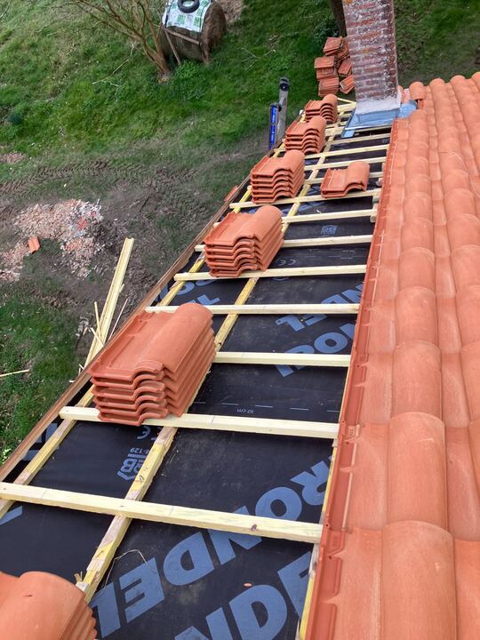 Travaux toiture 1